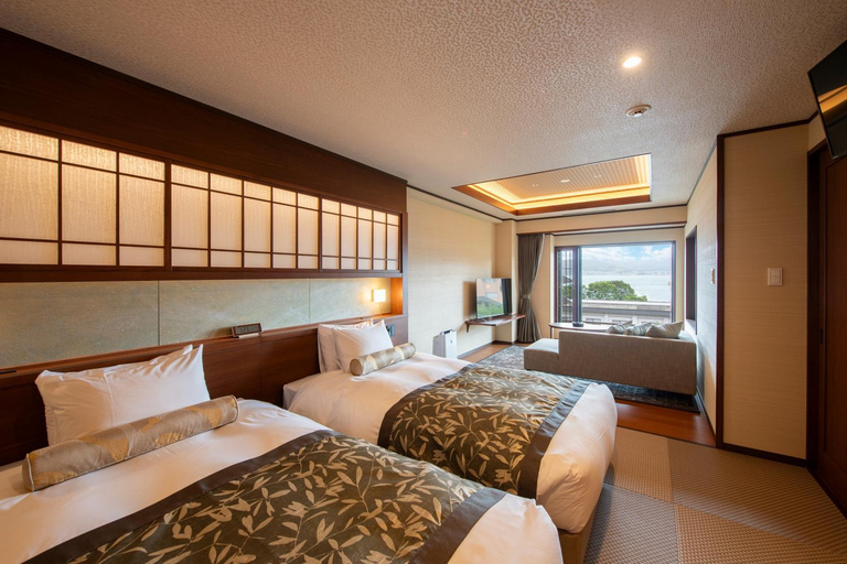 Bedroom 3, Hotel Saginoyu, Shimosuwa