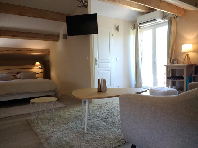 Bedroom 2, Les agaves piscine panoramique vue exceptionnelle, Ardèche