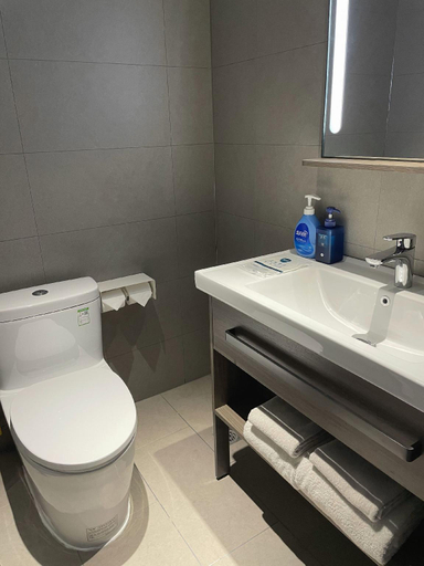 Bathroom 4, Hanting Hotel Luliang Century Plaza, Luliang