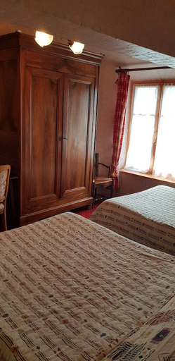 Bedroom 2, Hôtel Louise de la Vallière, Indre-et-Loire