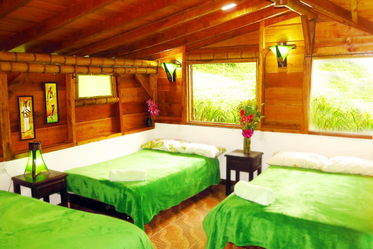 Bedroom 4, Ecolodge El Puente, Salento