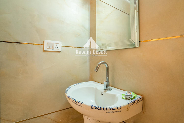 Bathroom 3, Kasam Desert Safari Camp, Jaisalmer