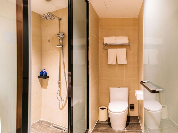 Bathroom 3, Hanting Premium Hotel Taiyuan West Passenger Terminal, Taiyuan
