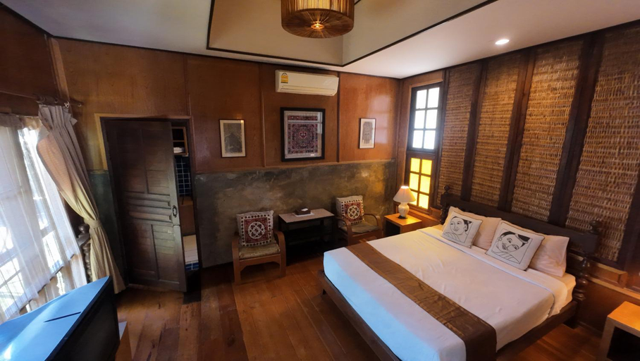 Bedroom 3, Baan Tawan Guesthouse, Pai