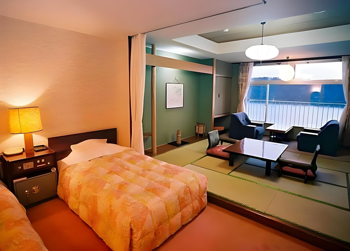 Bedroom 3, Hotel Abashirikoso, Abashiri