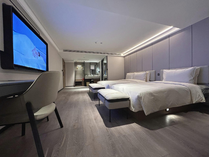 Bedroom 2, Atour X Hotel Xi'an Bell Tower Metro Station, Xi'an