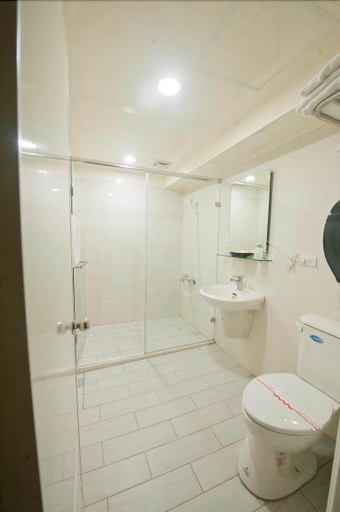 Bathroom 3, Fu Di Hotel, Taichung