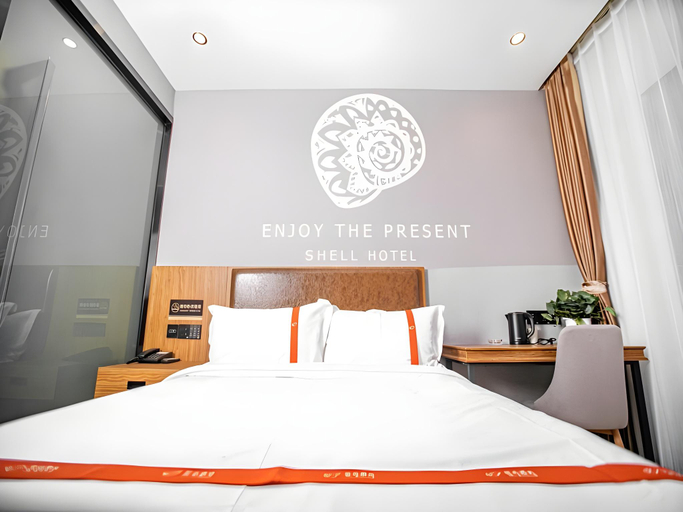 Bedroom 2, Shell Hotel Jiangxi Jiujiang City Jiujiang College, Jiujiang
