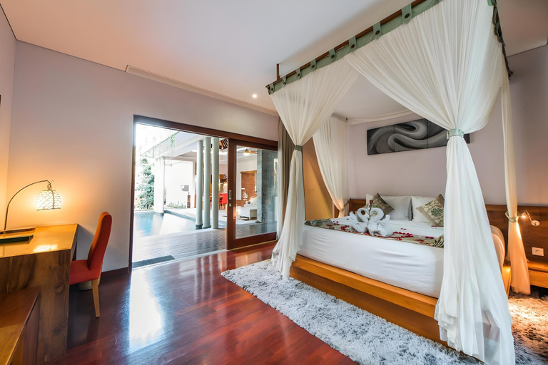 Bedroom, Romantic One Bedroom Royal Pool Villa In Seminyak, Badung