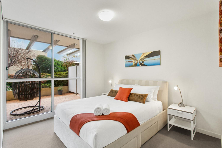Bedroom 2, MadeComfy Spacious Canberra Living with Courtyard, Canberra