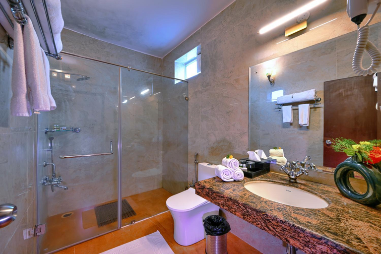 Bathroom 3, Tiger Den Resort, Sawai Madhopur