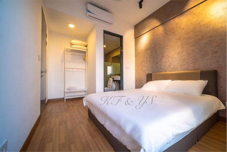 Bedroom 1, Tropicana 218 Georgetown Cozy Home, Penang Island