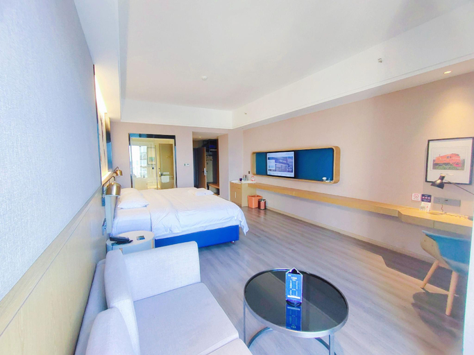 Bedroom 2, Kyriad Marvelous Hotel Ziyang North High-speed Railway Station, Ziyang