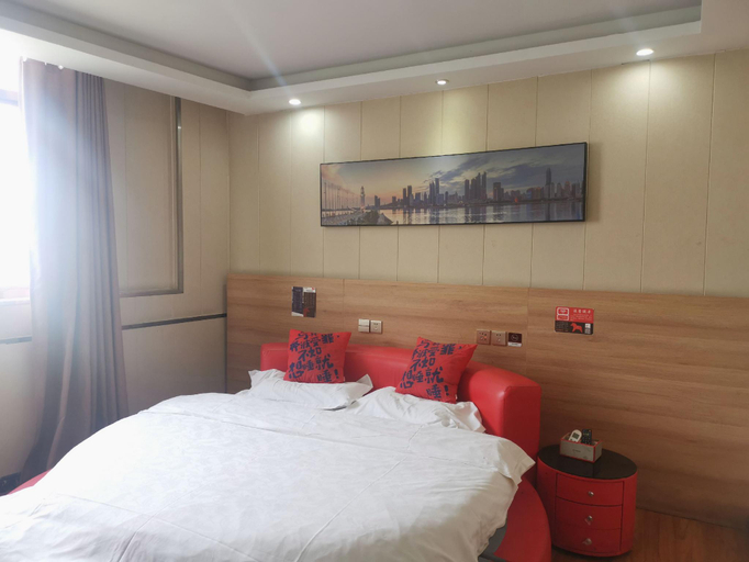 Bedroom 2, Jun Hotel Anhui Bozhou Lixin County Wenzhou Road, Bozhou