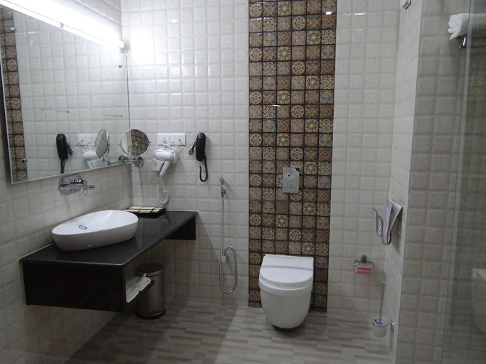 Bathroom, Hotel D Meadows Ladakh, Kargil
