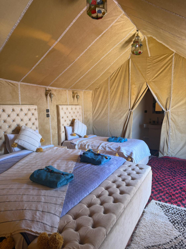 Bedroom 2, Desert luxury tents, Errachidia