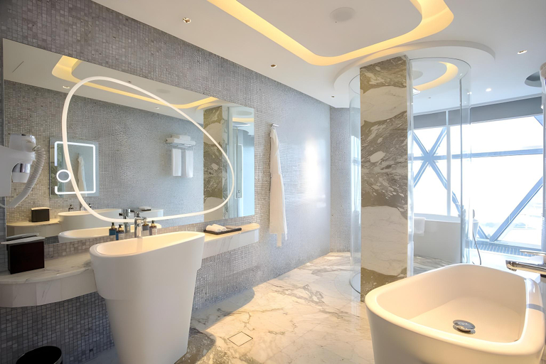 Bathroom 5, Century Marina Hotel - Lusail, Lusail