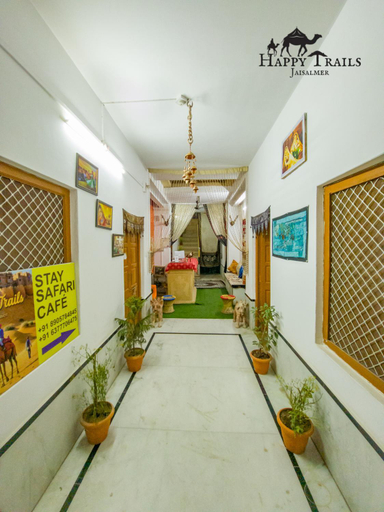 Public Area 2, Happy Trails Hostel Jaisalmer, Jaisalmer