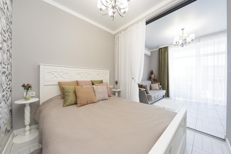 Bedroom 3, Apartments Park Fountains, Kominternivs'kyi