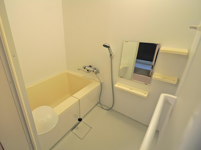 Bathroom 3, Tomikawa City Hotel, Hidaka