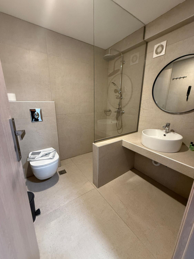 Bathroom 5, Sunrise Aparthotel Rhodes, South Aegean