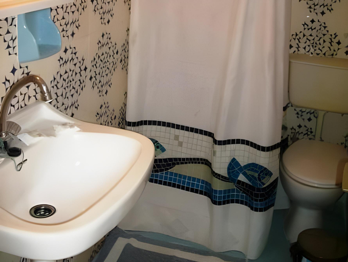 Bathroom 4, Angela Hotel, Ionian Islands