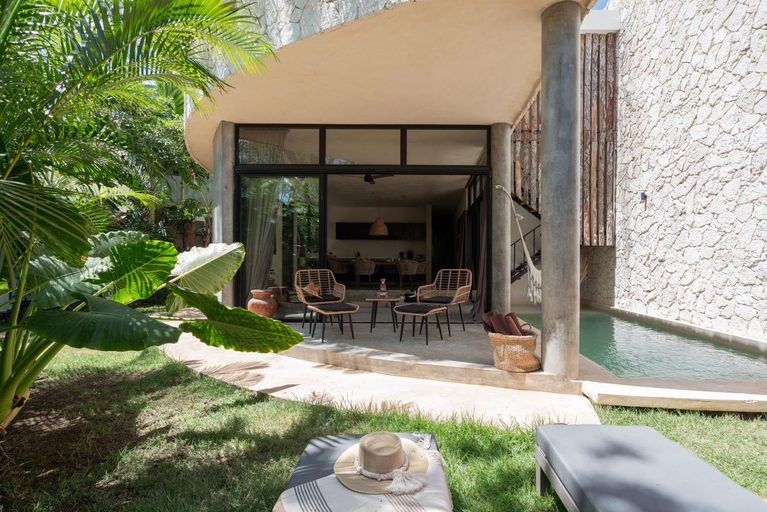 Exterior view 5, Villa Rousseau Tulum Jungle Priv Pool Concierge 1B, Cozumel