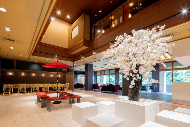 Public Area 3, Yamanaka Onsen Ohanami Kyubei, Kaga