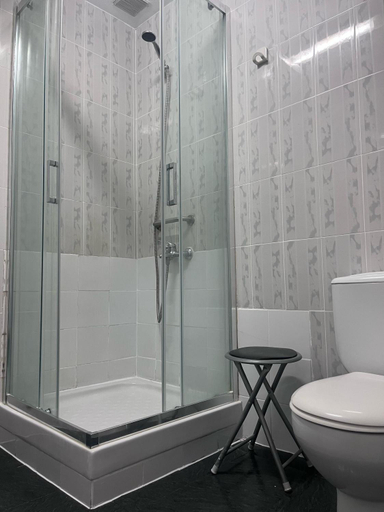Bathroom, Hostal Alonso, Madrid