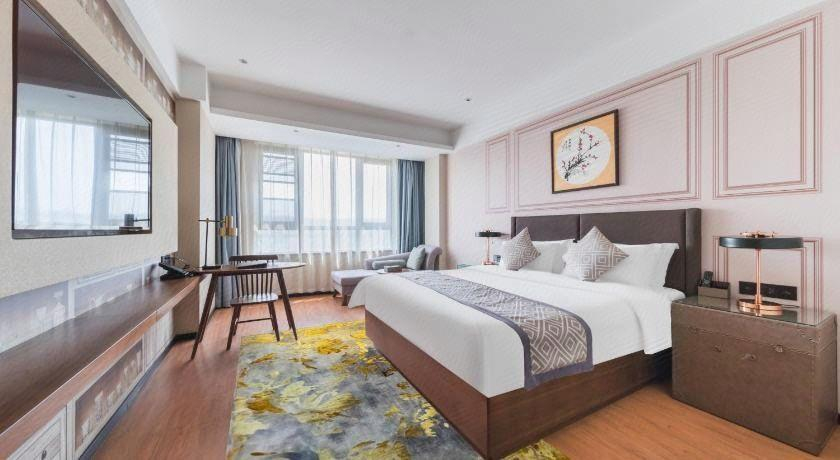 Bedroom 2, GEM Hotel Luoyang Longmen High Speed Railway Station Univerisity Town, Luoyang