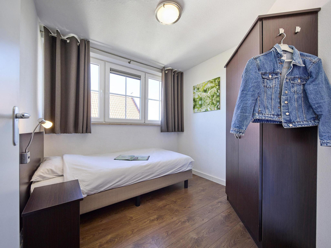 Bedroom 3, Farmhouse in Limburg with Private Sauna, Roggel en Neer