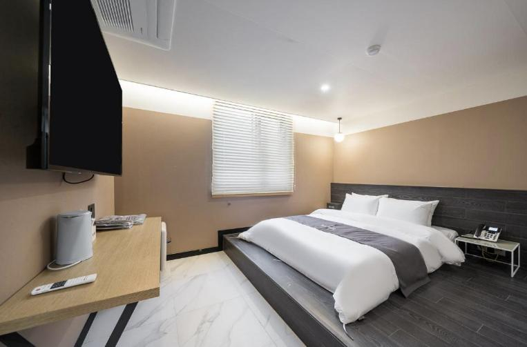 Bedroom 4, Gwangju Sangmu Hotel 7 Bricks, Gwangsan