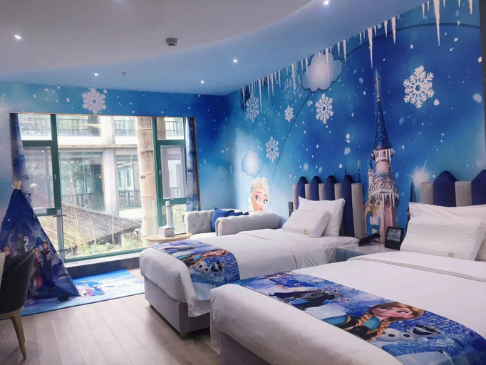 Bedroom 2, Orange Hotel Emeishan Hot Spring, Leshan