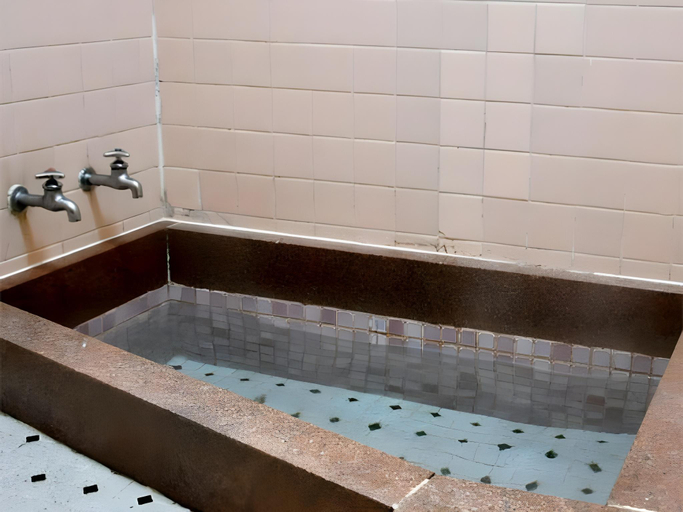 Bathroom 2, Ryokan Asahikan Hotel, Yasugi