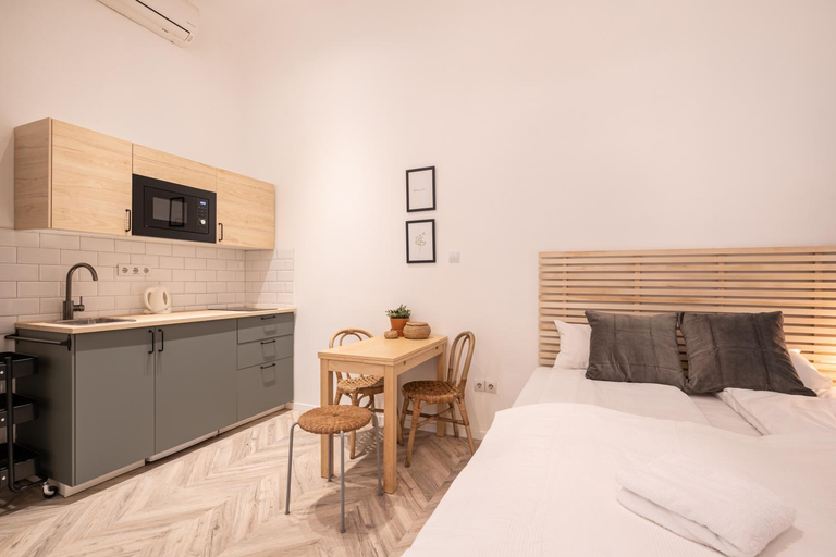 Bedroom, A20- BP Modern Boutique Apartments, Budapesti