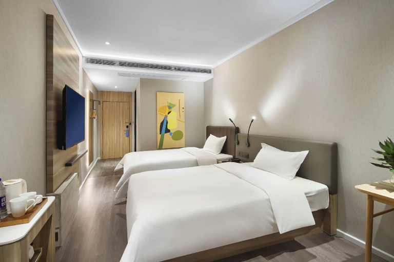 Bedroom 2, Hanting Hotel Nanjing Lishui University Town, Nanjing
