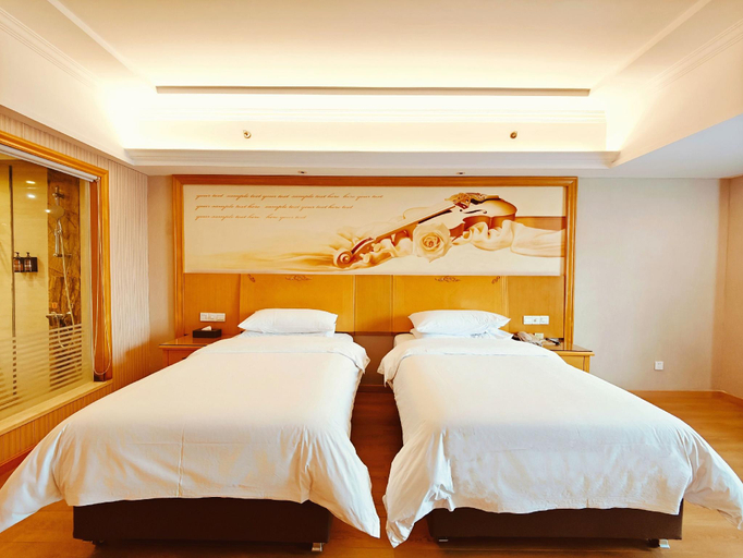 Bedroom 2, Vienna Hotel Changsha South Bus Station, Changsha