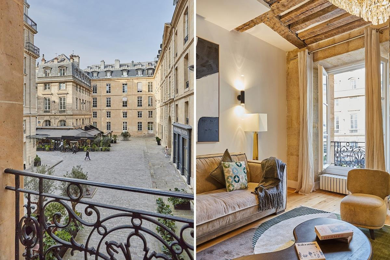 Exterior view 5, Sumptuous apartment Louvre/Palais Royal, Paris