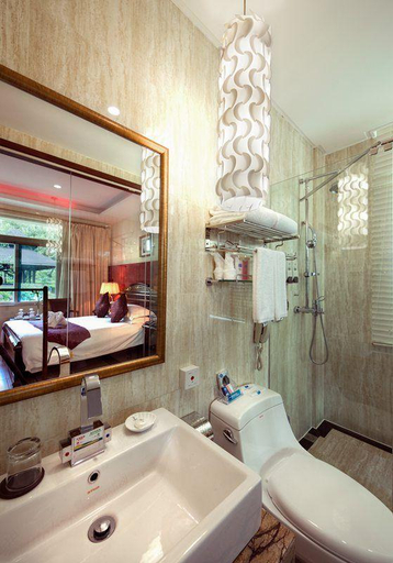 Bathroom 4, Sanya Huayuan Hot Spring Seaview Resort, Sanya