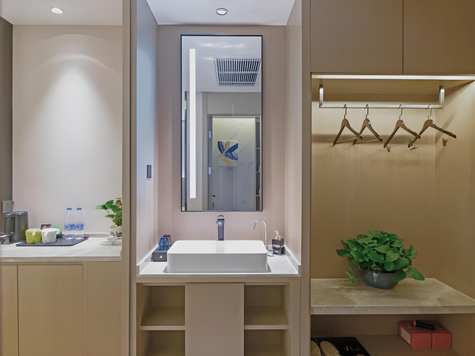 Bathroom 3, Gya Hotel Nantong Nanshang Lake Street Wanda Plaza, Nantong