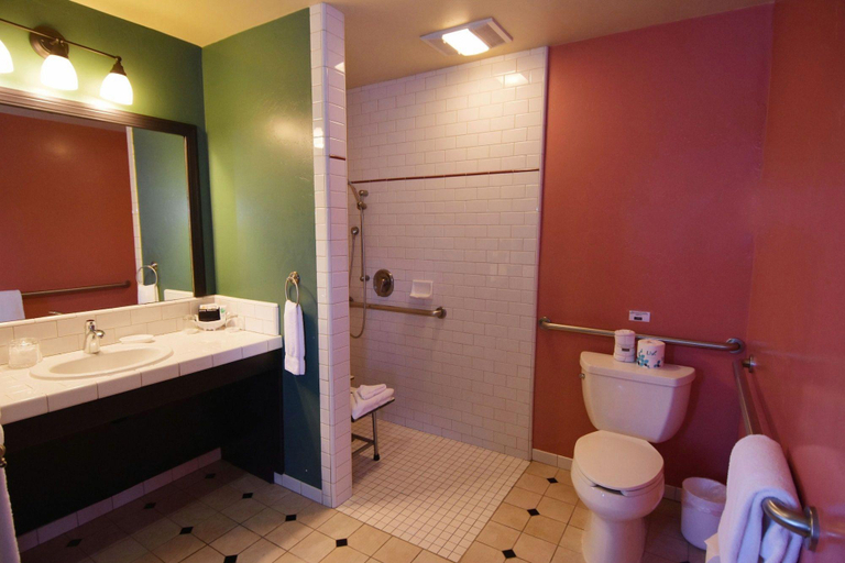 Bathroom 4, Carmel River Inn, Monterey