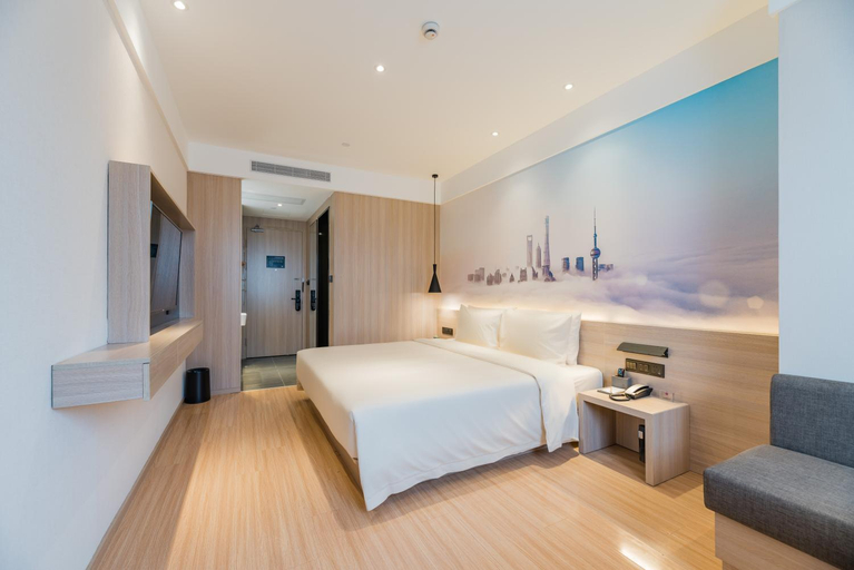 Bedroom 2, Atour Hotel Shanghai Hongqiao Beixinjing Metro Station, Shanghai