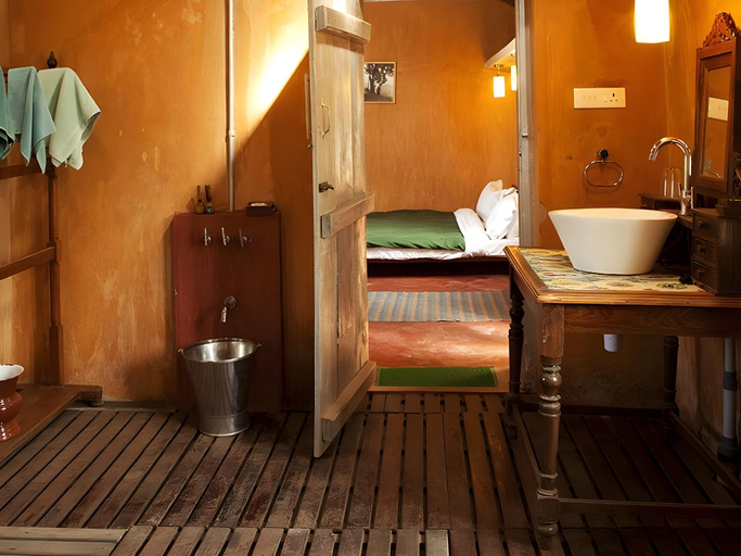 Bedroom 2, Elephant Valley Eco Farm Lodge, Dindigul