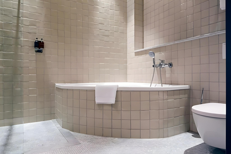 Bathroom, Monbijou Hotel, Berlin