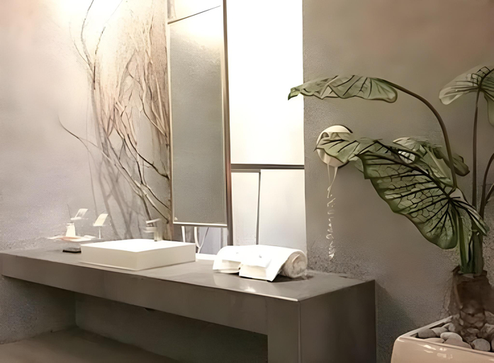 Bathroom 3, Hiye Fashion Motel, Yulin