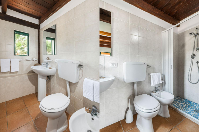Bathroom 2, Cala del Principe Wild & Nature Resort, Foggia