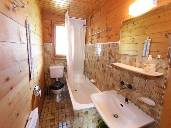 Bathroom 3, Chalet in Wiler near Ski Lift  Views, Goms