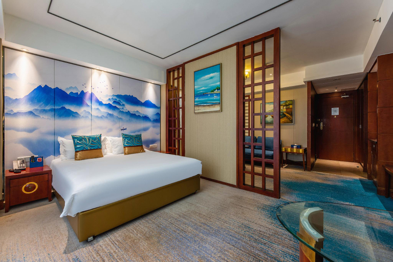 Bedroom 2, Starway Hotel Nanchang Honggu Middle Avenue Qiushui Square, Nanchang