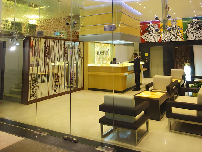 Public Area, Hilarity Inn, Kancheepuram