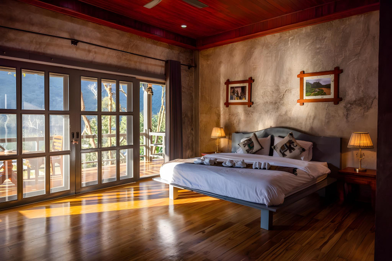 Bedroom 3, Resort Maison de Nongkhiaw-Nature suites Riverside, Ngoi
